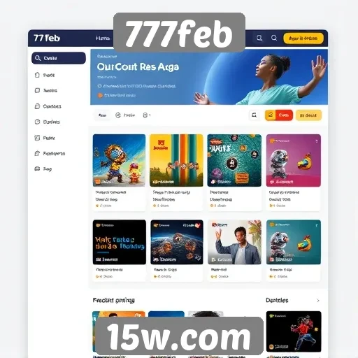 Interface do usuário do 777feb é intuitiva